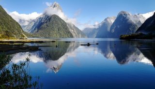 Parque nacional de los Fiordos Nueva Zelanda
