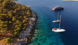 Viaje a Grecia. En grupo. Islas del Sarónico en velero