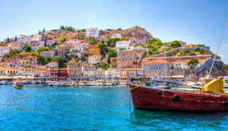 Viaje a Grecia. En grupo. Islas del Sarónico en velero