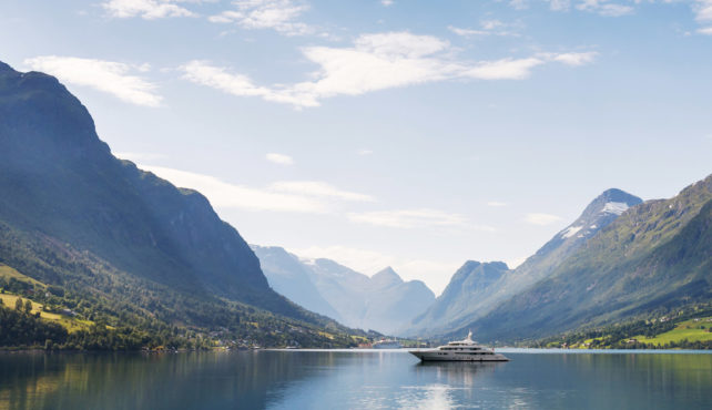 Viaje a Noruega. En crucero. Crucero muévete a los Fiordos Noruegos